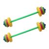 2 Kids Toy Dumbbells, Home Weight Lifting Training Equipment, Exercise Set for 4-7 Years Old Boys and Girls, 2 Long view 1