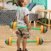 2 Kids Toy Dumbbells, Home Weight Lifting Training Equipment, Exercise Set for 4-7 Years Old Boys and Girls, 2 Long view 3