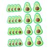 Abaodam 36Pcs Avocado Cartoon Erasers Bulk for Student Prizes Safe Material Creative Small Lightweight Stationery for Classroom and Homework view 1