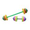 2 Kids Toy Dumbbells, Home Weight Lifting Training Equipment, Exercise Set for 4-7 Years Old Boys and Girls, 1 Long 1 Short view 1