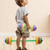 2 Kids Toy Dumbbells, Home Weight Lifting Training Equipment, Exercise Set for 4-7 Years Old Boys and Girls, 1 Long 1 Short view 2
