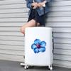 Blue Hibiscus Flower Car Stickers, 2-Pack Waterproof Vinyl Car Decals for Bumper, Trunk & Car Windows, Decorative Auto Stickers for SUVs, Trucks, Calcomanas para Auto c099 view 3