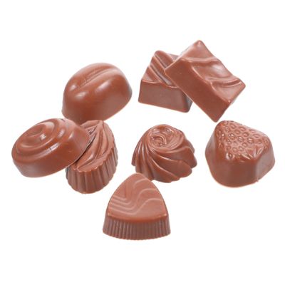 Beaupretty 8pcs Fake Chocolate Props Bulk Simulated Chocolates Models Decorative Food Display for Childrens Playroom and Shop Window Decoration