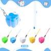 100 PCS Tooth Saver Necklaces Tooth Necklace Little Box for Lost Teeth Milk Teeth Storage Cases for Tooth Fairy Bag Dentist's Office School Classroom Accessories Supply view 2