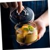 Wakauto High Borosilicate Glass Stew Pot with Lid Clear Multifunctional Soup and Steamed Egg Bowl for Food Microwave Safe Food Bowl for Kitchen Home Party and Restaurant Use view 4