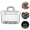 TOYANDONA Heat Resistant Glass Serving Bowl with Lid Borosilicate Food Container for Storage Baking Desserts Soup and Stew Lightweight and Easy to Clean view 4