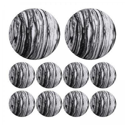 2X 10 Pieces Golf Balls Golf Training Balls Golf Supplies Creative Golf Practice Playground Toy Balls for Driving Range Yard