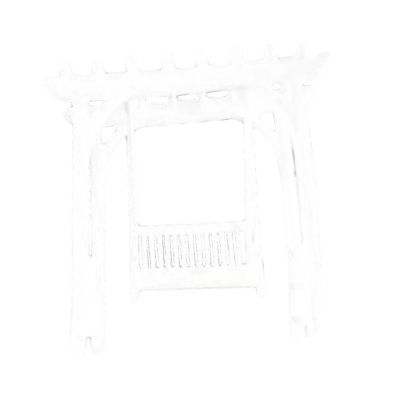1:64 Outdoor Porch Swing Miniature Furniture for Miniature Scene Accessories