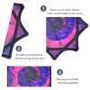 Flowstars Beginner Spinnings Cloth, Fun & Challenging, Easy to Rotate, Sided Print Fingertip Rotating Juggling Toy, Vibrant Patterns for Party Beginners (C) view 3