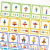 Wooden Building Blocks Fine Motor Skill Party Supplies Kids view 3