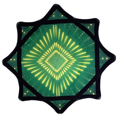 Flowstars Beginner Spinnings Cloth, Fun & Challenging, Easy to Rotate, Sided Print Fingertip Rotating Juggling Toy, Vibrant Patterns for Party Beginners (H)