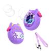 Silicone Cover for Tamagotchi Paradise,Silicone Cover Case for Tamagotchi Paradise Interactive Virtual Pet with Lanyard Screen Protector Button Film for Girl boy view 1