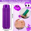 4 PCS Little Ouchies Pain Fidget Toy, Pocket Mini Pain Stim Fidget Toys for Office Workers to Stress Relief, 3D Printed Spiky Grippie Stim Keychain (Colorful 2) view 2