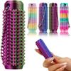 4 PCS Little Ouchies Pain Fidget Toy, Pocket Mini Pain Stim Fidget Toys for Office Workers to Stress Relief, 3D Printed Spiky Grippie Stim Keychain (Coloful,Mix Rainbow) view 1