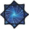 Flowstars Beginner Spinnings Cloth, Fun & Challenging, Easy to Rotate, Sided Print Fingertip Rotating Juggling Toy, Vibrant Patterns for Party Beginners (1A) view 1