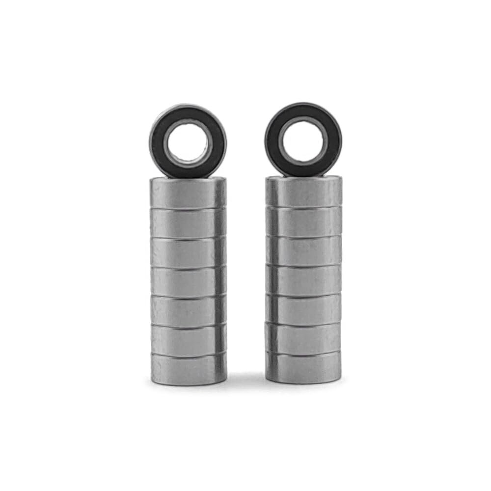 AMZRC 16Pcs 4x8x3mm Ball Bearing Kit 7019 for Traxxas 1/7 UDR Unlimited Desert Racer 1/16 Summit E-Revo Slash 4WD Rc Car Parts