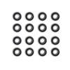 AMZRC 16Pcs 4x8x3mm Ball Bearing Kit 7019 for Traxxas 1/7 UDR Unlimited Desert Racer 1/16 Summit E-Revo Slash 4WD Rc Car Parts view 3