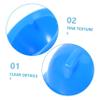 ABOOFAN 10Pcs Mini Safety Helmets Blue Miniature Construction Caps for Dolls Pets DIY Accessories Party Decorations Plastic Hard Hats view 3