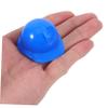 ABOOFAN 10Pcs Mini Safety Helmets Blue Miniature Construction Caps for Dolls Pets DIY Accessories Party Decorations Plastic Hard Hats view 4