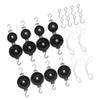Abaodam 2 Sets Double Pulley Physics Experiment for Middle School Metal Fixed Movable Pulleys with Single Double Configurations Teaching Tools for Mechanics and Practical Lab Use view 1
