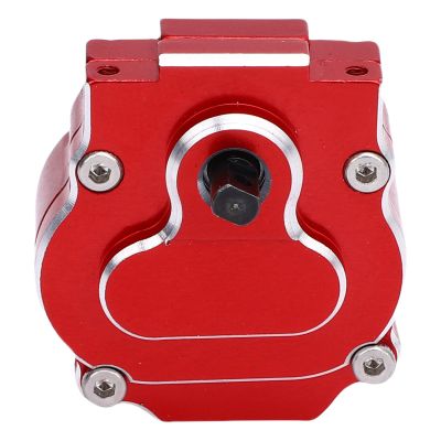 SUNGOOYUE 24:1 Metal Complete Transmission,CNC Aluminum Alloy Transmission for RC Crawler Car with High Precision Gears for Redcat -18 Upgrade (A)