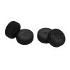4pcs 1/10 RC Tires Set Rubber Strong Buffering High Wear Resistance Durable Wheels Set for 1/10 Flat Sports Car (Black) view 3
