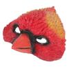 Beaupretty Lifelike Red Bird Head Mask for Carnival Party Lightweight Animal Face Mask with Detailed Chick Design Portable Halloween Costume Prop for Masquerade and view 1
