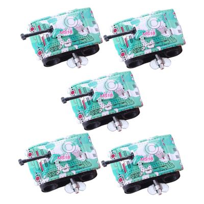 Wakauto 5Pcs Retro Iron Tank Wind Up for Boys and Safe Vintage Clockwork Tanks with Polished Rounded Corners Educational Hand Eye Coordination