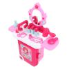Kids Makeup Kit Multifunctional Adjustable Pull Rod Large Capacity Pretend Cosmetic Set for Baby Girl view 4