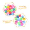 Beaupretty 60PCS Plastic Raffle Balls for Lottery Draws Lightweight Entertainment Game Balls for Party Home Kindergarten Business Opening Use view 4