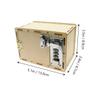 Beaupretty DIY Mechanical Password Box Educational Lockbox Making Kit for Puzzle with Password Protection to Develop Logical Thinking and Creativity view 2