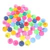 VICASKY 60PCS Game Balls Printed Numbers for Raffle Lottery Bingo Party Entertainment Bright Plastic Balls Compatible with Electronic Bingo Machines view 1