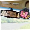Abaodam Adjustable Car Seat Mirror with Suction Clip Tough Abs Rearview Mirror for Backseat Viewing Easy Install and Angle Adjustment for Safe Driving view 2