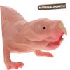 Beaupretty Cartoon Mole Figurine Plastic Simulated Naked Mole Rat Model Educational Plaything Desktop Decoration for Home Garden Flowerpot view 2
