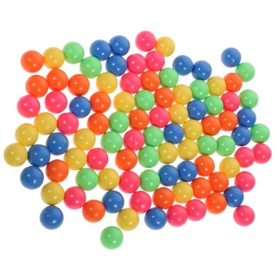 Beaupretty 100pcs Colored Plastic Balls for Lightweight Educational Counting Balls Vibrant Colors Probability Learning Teaching Tool
