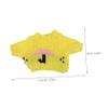 BESPORTBLE 3pcs Cartoon Bear Doll Clothes Handmade Woolen Yarn Sweaters Soft Breathable Reusable Replacement Accessories for Dolls Random Color view 2