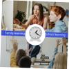 GALPADA Hand Non Link Clock Model for Learning Telling Analog Teaching Aid with Clear Hour Markings Educational Tool for Early Skills Development Random Color view 4