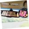 BESPORTBLE Adjustable Car Mirror for Rear Seat Abs Material Clip Suction Mount Wide Angle View for Safe Driving and Easy Installation view 2