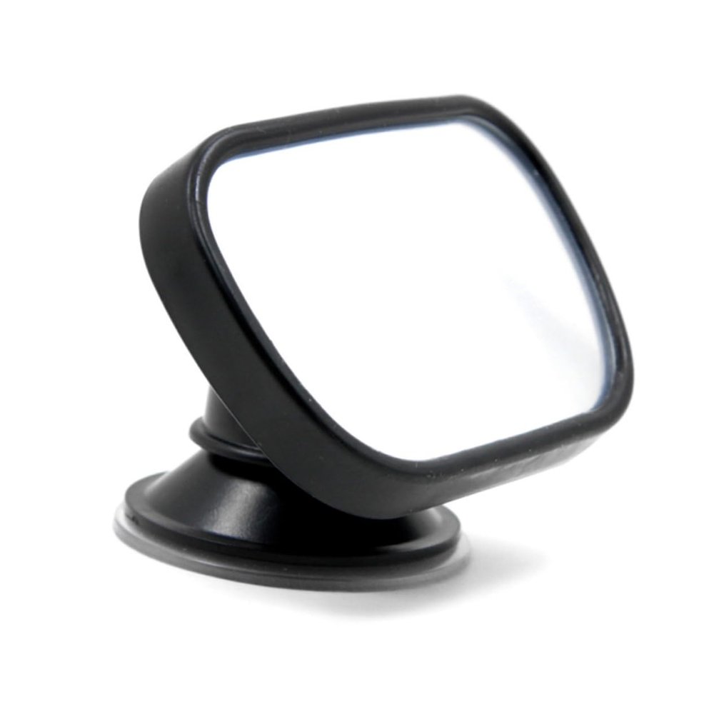 Abaodam Adjustable Rear View Mirror Car Clip for Rear Seat Wide Angle Shatterproof Abs Mirror Easy Installation for Safe Driving and Convenient Monitoring