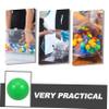 Healifty 50pcs Openable Lottery Balls for Raffle Draws Small Lightweight Plastic Game Props for Parties Events Celebrations with Bright Fade Resistant Color view 2