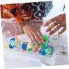 Healifty 50pcs Openable Lottery Balls for Raffle Draws Small Lightweight Plastic Game Props for Parties Events Celebrations with Bright Fade Resistant Color view 4