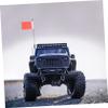 BESPORTBLE Metal Rc Antenna Flag for Model Cars Lightweight Simulation Signal Line Decoration Easy Attach Weather Resistant Accessory for Remote Control Climbing Vehicles view 3