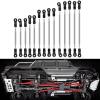 Compatible with Traxxas for TRX6 G63 1/10 RC Car Upgrade Parts Accessories 14pcs Stainless Steel Links Linkage Pull Rod Rod End RC Assortment view 2