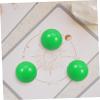 BESPORTBLE 50pcs Green Openable Lottery Balls for Raffles Party Games and Events Lightweight Plastic Sphere Props with Bright Fade Resistant Color for and Celebrations view 3