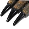 BRIGHTFUFU 2pcs Realistic Dinosaur Claws Hand Puppets Soft Flexible Costume Accessories for Role Play Party Gift Enhancing Parent Interaction and Imaginative Fun view 3