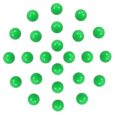 BESPORTBLE 50pcs Green Openable Lottery Balls Plastic Raffle Game Spheres for Party Supplies Lightweight Seamless Design for Draws