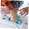 BESPORTBLE 50pcs Green Openable Lottery Balls Plastic Raffle Game Spheres for Party Supplies Lightweight Seamless Design for Draws view 3