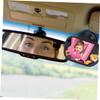 VANZACK Adjustable Car Mirror for Rear Seat Suction Clip Rearview Mirror with Wide Angle Easy Install Visor Window Abs Material for Safe Driving view 2