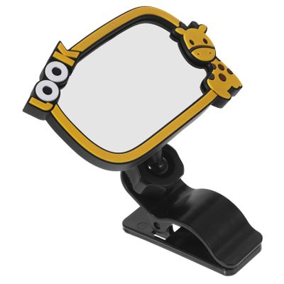 Toddmomy Car Mirror Clip for Rear Facing Safety Wide Angle Glass Rubber Interior Observation Mirror Easy Install Visor Accessory for Vehicle Monitoring