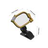 Toddmomy Car Mirror Clip for Rear Facing Safety Wide Angle Glass Rubber Interior Observation Mirror Easy Install Visor Accessory for Vehicle Monitoring view 3